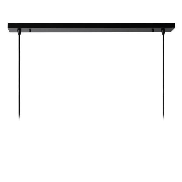 Lucide DIKRA - Hanglamp - 2xE27 - Zwart - detail 1